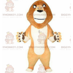 Puhallettava BIGGYMONKEY™ maskottipuku Alex-leijonasta Madagaskarin sarjakuvasta - Leijonan maskotit - BiggyMonkey.com