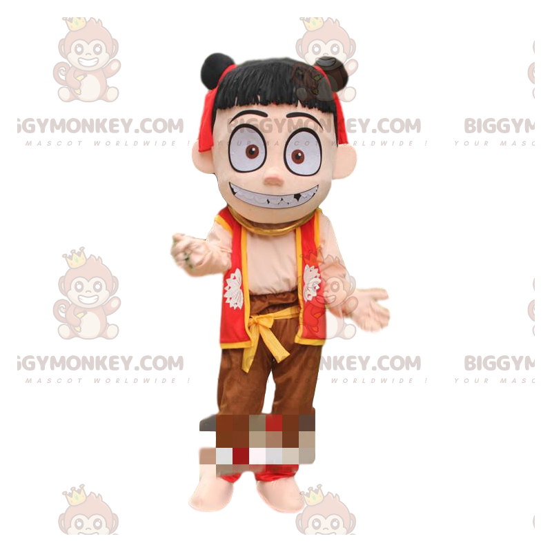 Nezha's BIGGYMONKEY™-mascottekostuum, beroemde manga-demon