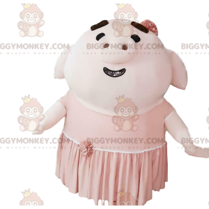 Kæmpe oppustelig gris BIGGYMONKEY™ maskotkostume, grisekostume