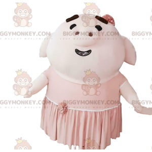 Maiale gonfiabile gigante BIGGYMONKEY™ Costume da mascotte