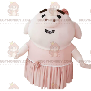Maiale gonfiabile gigante BIGGYMONKEY™ Costume da mascotte