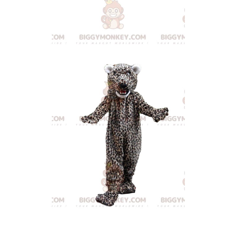 Luipaard BIGGYMONKEY™ mascottekostuum, pluche kattenkostuum - Luipaard BIGGYMONKEY™ mascottekostuum, pluche kattenkostuum -