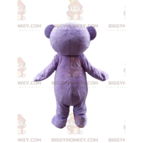Violetti nalle BIGGYMONKEY™ maskottiasu, jättiläinen purppurakarhuasu - Karhun maskotti - BIGGYMONKEY_010818 - BiggyMonkey.com
