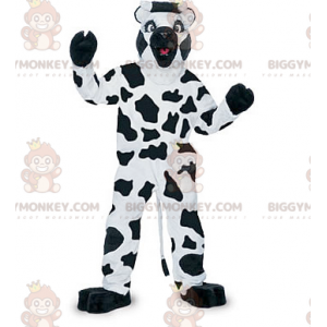 Hvid og sort ko BIGGYMONKEY™ maskotkostume - Biggymonkey.com