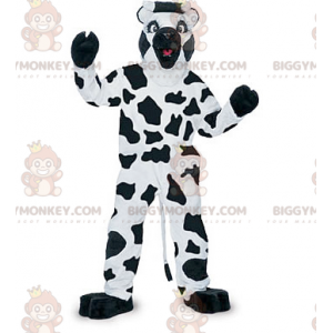 Kostým maskota bílé a černé krávy BIGGYMONKEY™ – Biggymonkey.com