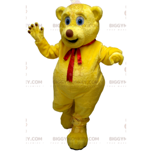Στολή μασκότ κίτρινης αρκούδας BIGGYMONKEY™ - Biggymonkey.com