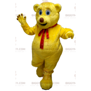 Gul björn BIGGYMONKEY™ maskotdräkt - BiggyMonkey maskot