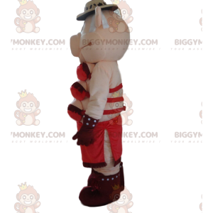Kabaret gris BIGGYMONKEY™ maskotkostume, kabaret udklædning