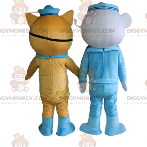 BIGGYMONKEY™s mascot of Barnacles and Kwazii, cartoon