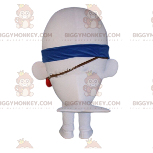 BIGGYMONKEY™ White Sea Lion Mascot Costume, Giant Sea Lion