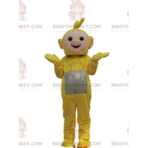 BIGGYMONKEY™ Maskottchenkostüm von Laa-Laa, gelbe Figur aus der Fernsehserie Teletubbies - BiggyMonkey.com