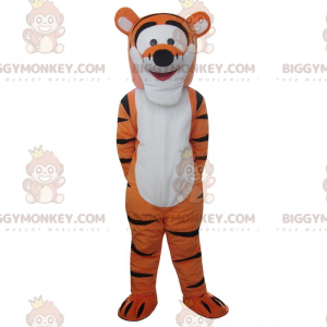 Costume de mascotte BIGGYMONKEY™ de Tigrou, tigre orange dans