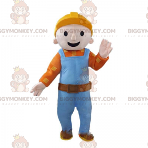 Costume de mascotte BIGGYMONKEY™ d'homme, d'ouvrier avec un