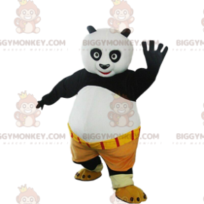 BIGGYMONKEY™ mascot costume of Po Ping, the famous panda in