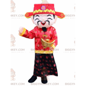 Asiatisk mand kostume, gud for fortune kostume - Mænds maskoter - BIGGYMONKEY_010871 - BiggyMonkey.com