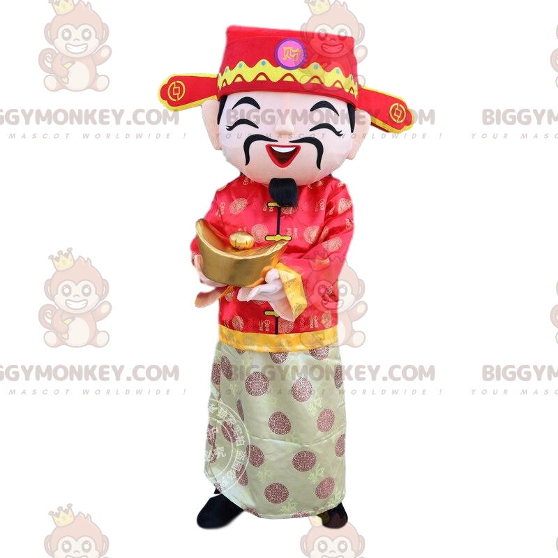Kostým asijského muže, kostým boha štěstí – Biggymonkey.com