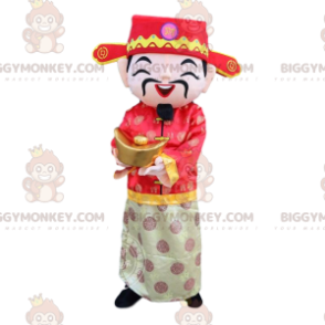 Asiatisk mand kostume, gud for fortune kostume - Mænds maskoter - BIGGYMONKEY_010874 - BiggyMonkey.com