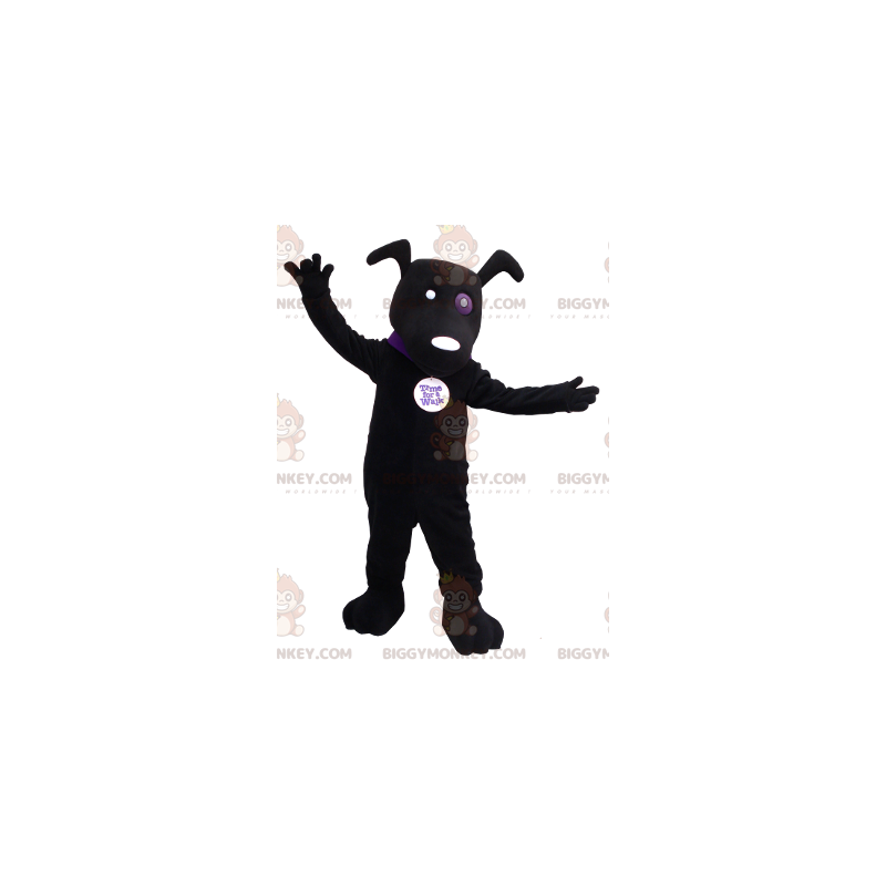 Στολή μασκότ Black Dog BIGGYMONKEY™ - Biggymonkey.com