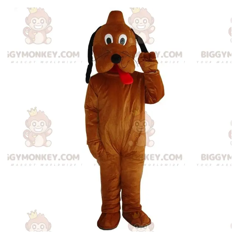 BIGGYMONKEY™ Maskottchenkostüm von Pluto, dem berühmten Hund