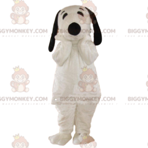 Kostým maskota BIGGYMONKEY™ Snoopyho, slavného kresleného bílého a černého psa - Maskoti slavní lidé - BiggyMonkey.com
