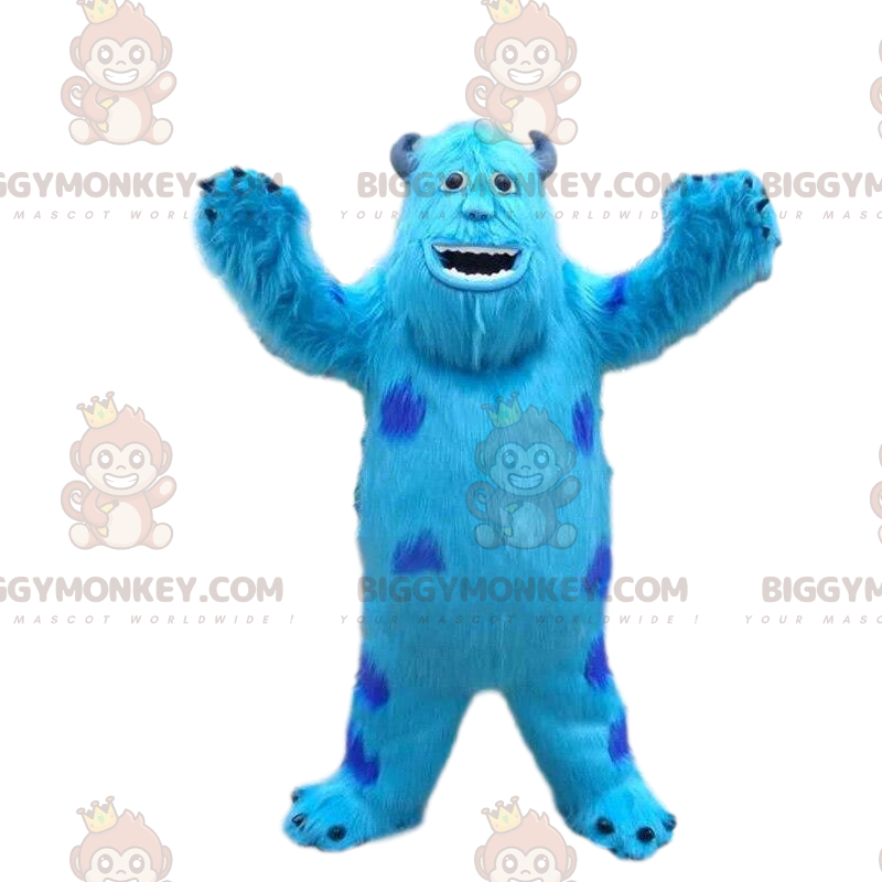 Disfraz de mascota BIGGYMONKEY™ de Sully, el famoso monstruo Disfraz de mascota BIGGYMONKEY™ de Sully, el famoso monstruo