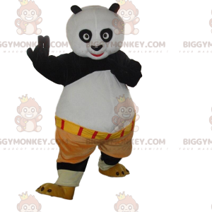Kostume af Po Ping, den berømte panda i Kung fu panda -