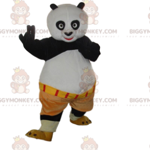 Costume of Po Ping, the famous panda in Kung fu panda -