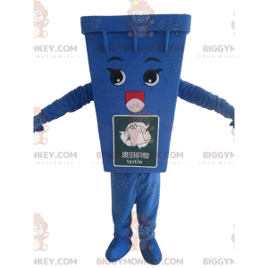 Kostým maskota Blue Dumpster BIGGYMONKEY™, Kostým Blue Dumpster - Maskoti předmětů - BIGGYMONKEY_010899 - BiggyMonkey.com