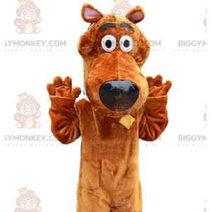 BIGGYMONKEY™ maskotkostume af Scooby -Doo, den berømte tyske