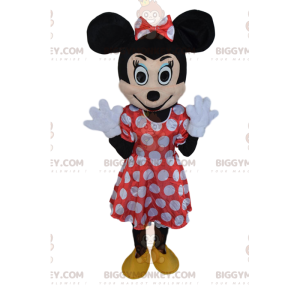 Disfraz de mascota BIGGYMONKEY™ de Minnie, ratón famoso y amigo