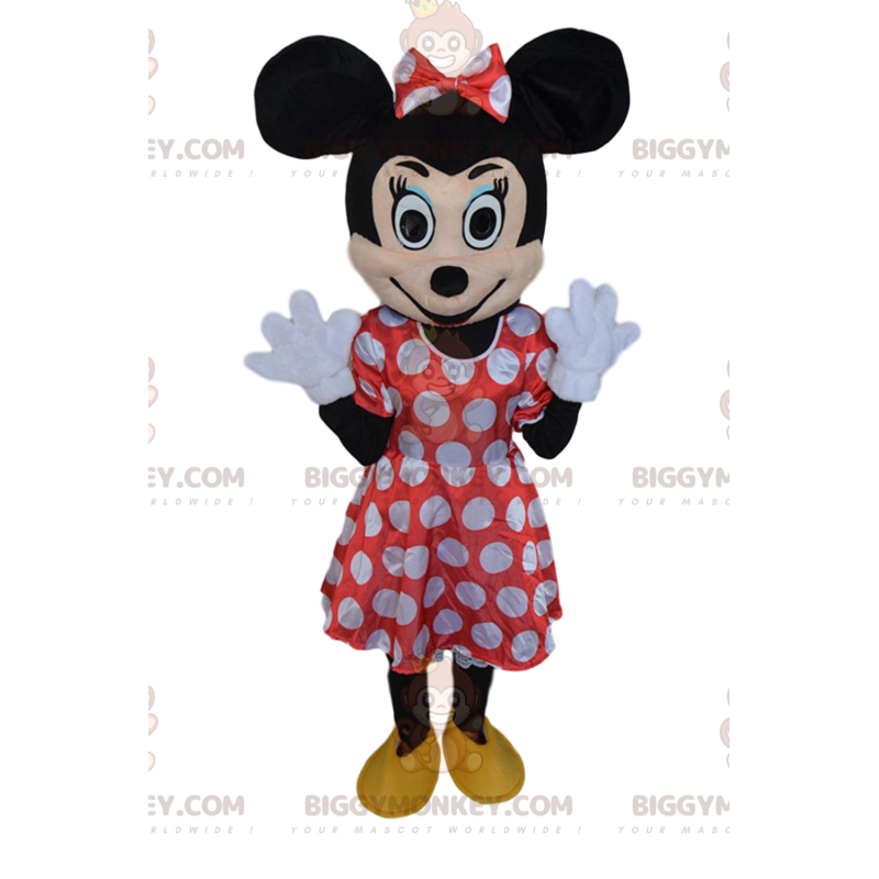 BIGGYMONKEY™ mascot costume of Minnie, famous mouse and friend