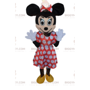 BIGGYMONKEY™ mascot costume of Minnie, famous mouse and friend