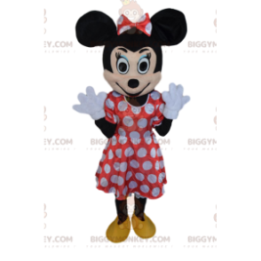BIGGYMONKEY™ maskotdräkt av Minnie, berömd mus och vän till