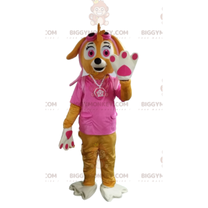 BIGGYMONKEY™ mascot costume of the famous dog from the Paw
