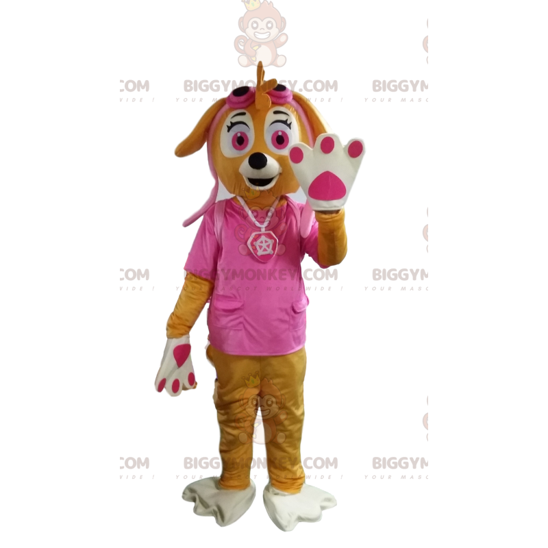 BIGGYMONKEY™ costume mascotte del famoso cane del cartone