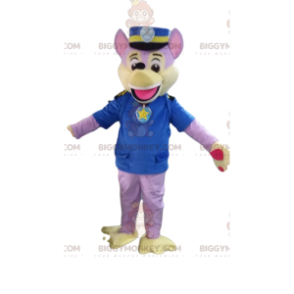Στολή μασκότ BIGGYMONKEY™ Police Dog Cartoon Paw Patrol - Μασκότ σκυλιών - BIGGYMONKEY_010916 - BiggyMonkey.com