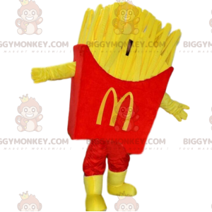 Fato de mascote BIGGYMONKEY™ de batatas fritas do Mc Donald