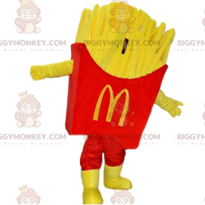 Mc Donald's fries BIGGYMONKEY™ mascot costume, fries cone