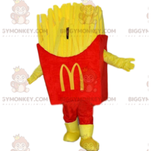 Costume de mascotte BIGGYMONKEY™ de frites Mc Donald's, costume