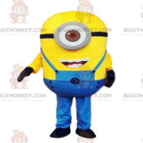 BIGGYMONKEY™ maskotdräkt av Stuart, de berömda Minions från