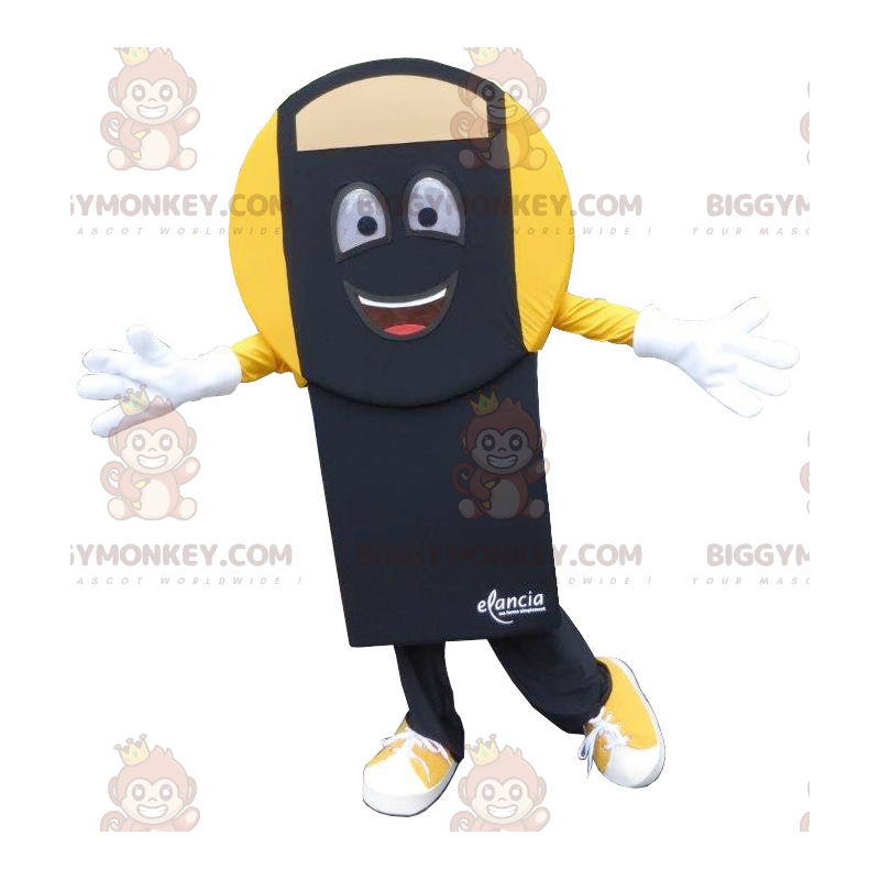 Schwarz-gelbes BIGGYMONKEY™ Maskottchen-Kostüm - Biggymonkey.com Schwarz-gelbes BIGGYMONKEY™ Maskottchen-Kostüm - Biggymonkey.com