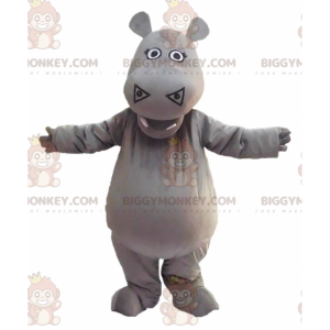 BIGGYMONKEY™ mascot costume of Gloria, the famous hippopotamus