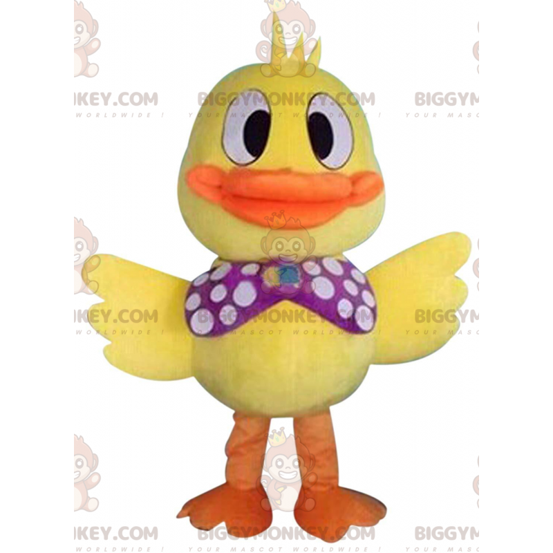 Kostým maskota BIGGYMONKEY™ velmi slavnostní kostým velká žlutá Kostým maskota BIGGYMONKEY™ velmi slavnostní kostým velká žlutá