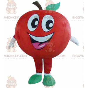Costume de mascotte BIGGYMONKEY™ de pomme rouge géante, costume