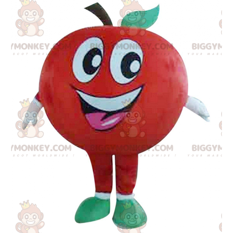 Fantasia de mascote gigante de maçã vermelha BIGGYMONKEY™