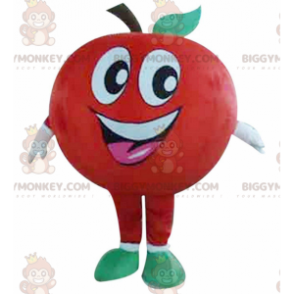 Disfraz de mascota BIGGYMONKEY™ de manzana roja gigante