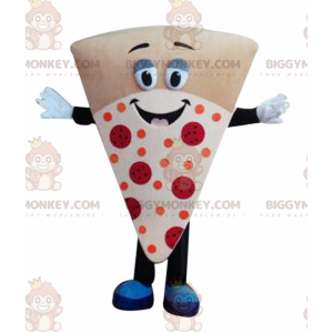 Costume de mascotte BIGGYMONKEY™ de part de pizza géante