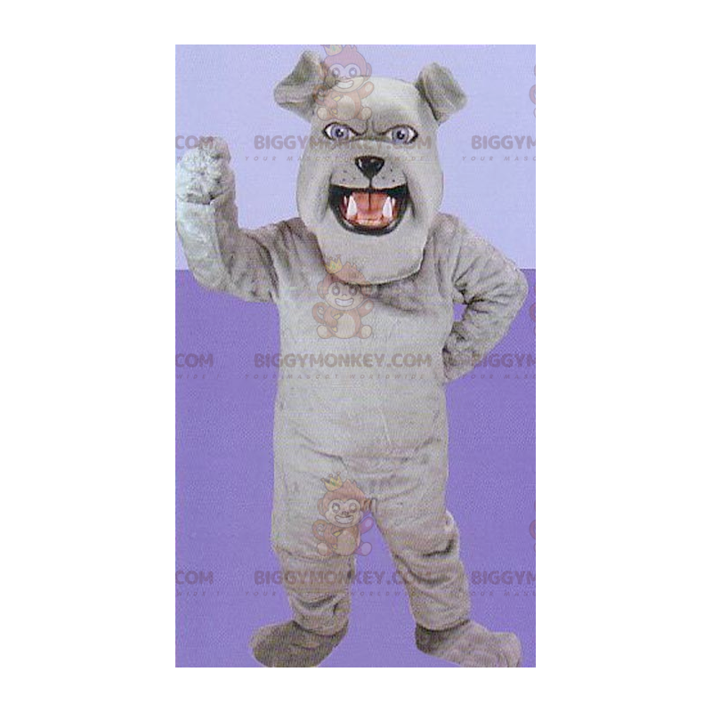 Gray Bulldog BIGGYMONKEY™ Mascot Costume - Biggymonkey.com