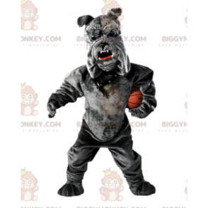Kostium maskotki buldoga BIGGYMONKEY™, kostium pluszowego szarego psa - Maskotki dla psów - BIGGYMONKEY_010999 - BiggyMonkey.com