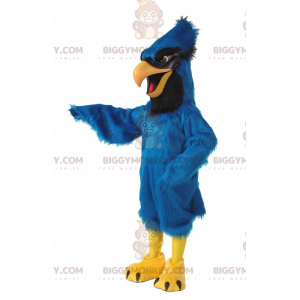 Kostým maskota Steller's Jay BIGGYMONKEY™, kostým modré sojky